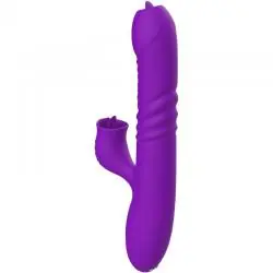 Armony - fully gspot vibrador rabbit con lengua estimuladora efecto calor violeta