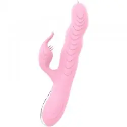 Armony - marcia vibrador & thrusting doble lengua efecto calor rosa