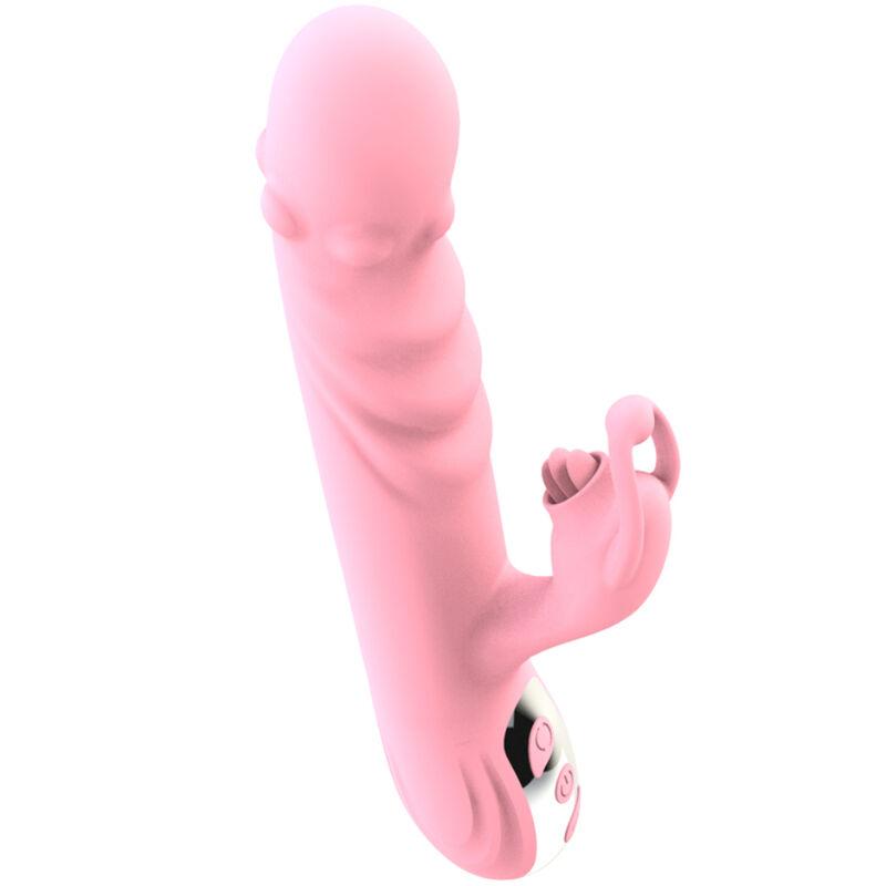 Armony - fully tongue vibrador con lengua estimuladora efecto calor rosa Armony - fully tongue vibrador con lengua estimuladora efecto calor rosa