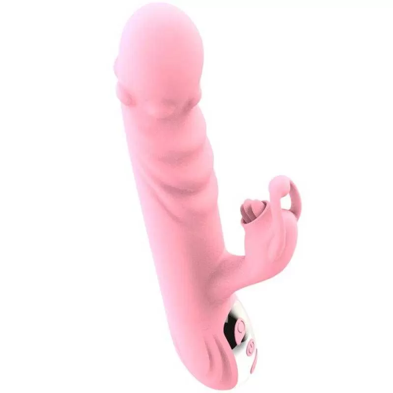 Armony - fully tongue vibrador con lengua estimuladora efecto calor rosa
