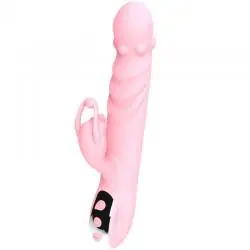 Armony - fully tongue vibrador con lengua estimuladora efecto calor rosa