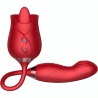 Armony - delight flower vibrador & bumping con lengua rojo - 2