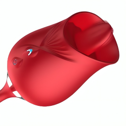 Armony - delight flower vibrador & bumping con lengua rojo