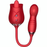 Armony - delight flower vibrador & bumping con lengua rojo - 4