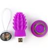 Armony - octopus huevo vibrador cactus control remoto violeta - 4