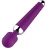 Masajeador Armony de cabeza flexible violeta visto desde el otro lado