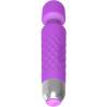 Mini masajeador Armony violeta de lado
