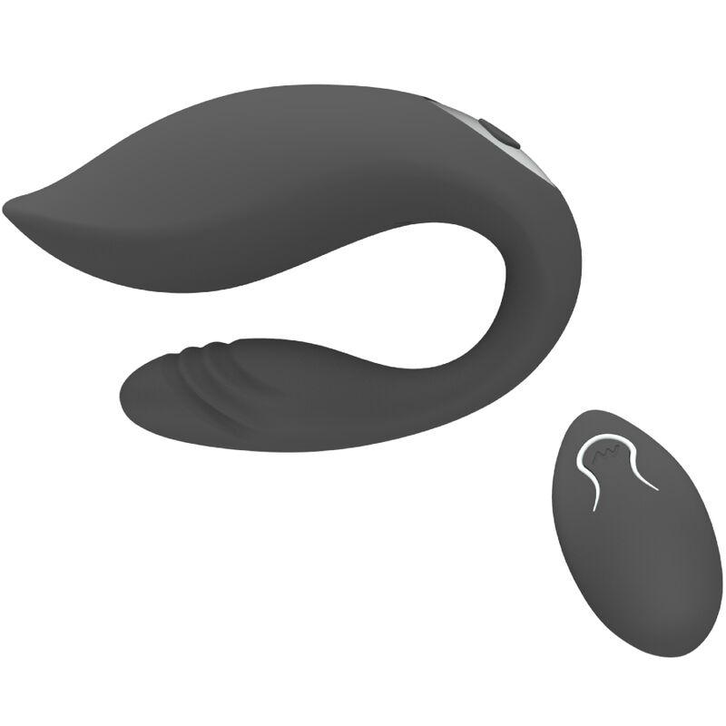 Armony - martha vibrador para parejas control remoto negro Armony - martha vibrador para parejas control remoto negro
