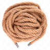 Cuerda de cáñamo Kink de 10 m en madeja, con las dos cabezas de metal