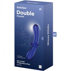 Satisfyer - double crystal dildo