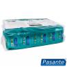 Bolsa de 144 preservativos de sabores Pasante Tropical