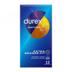 Durex natural xl 12 uds