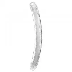 King cock - double trouble dildo doble 46 cm transparente King cock - double trouble dildo doble 46 cm transparente