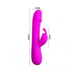 Pretty love - flirtation vibrador con rabbit clement Pretty love - flirtation vibrador con rabbit clement