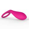 Nalone Tango, anillo vibrador con brazo rosa fucsia, vista de lado