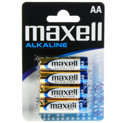 Maxell pila alcalina aa lr6 blister*4 eu