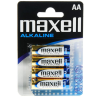 Maxell pila alcalina aa lr6 blister*4 eu - 2