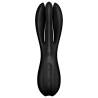 Satisfyer threesome 2 vibrador - negro - 2