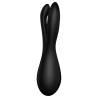 Satisfyer threesome 2 vibrador - negro - 3