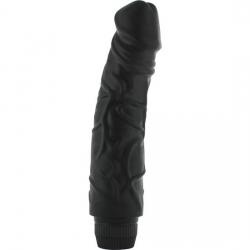 Sevencreations perfect pleasures vibrador negro 22cm