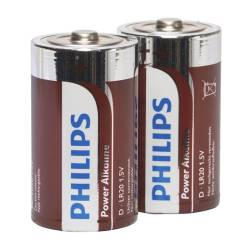 Philips power alkaline pila d lr20 blister - - 2