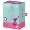 Satisfyer viva la vulva 3 vibrador lay-on - violeta - 4