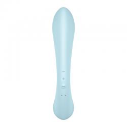 Satisfyer - triple oh vibrador híbrido azul
