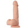 Beautiful encounter bahamut dildo realistico flexible 21.8 cm - natural - 2