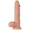 Beautiful encounter buraq dildo realistico flexible 24 cm - natural - 2