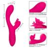 California exotics butterfly kiss flutter rosa - 3