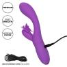 Rechargeable Butterfly Kiss Flutter violeta con su cable de carga USB