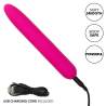 Bliss Liquid Silicone Vibe con su cable de carga USB