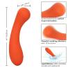 Medidas y detalles del Stella Liquid Silicone G-Wand