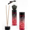 Aceite estimulante Extase Sensual efecto calor fresa 100 ml, vista con su envase
