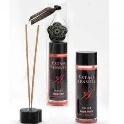 Extase sensuel aceite de masaje efecto extra fresh fresa 100ml