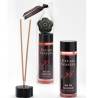 Aceite Extase Sensual extra fresh fresa junto a varitas de incienso