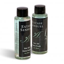 Extase sensuel aceite de masaje efecto extra fresh hielo 100ml