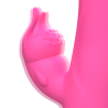 Intense - julio vibrador rabbit silicona rosa - 4