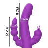 Intense Casanova morado, medidas del vibrador