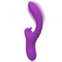 Intense - harry vibrador flexible con lengua morado Intense - harry vibrador flexible con lengua morado
