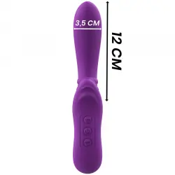 Intense - harry vibrador flexible con lengua morado Intense - harry vibrador flexible con lengua morado