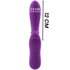 Intense Harry morado, medidas del vibrador