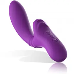 Intense - harry vibrador flexible con lengua morado Intense - harry vibrador flexible con lengua morado