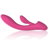 Intense Luigi rosa, vibrador rabbit tumbado de lado