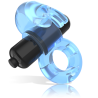 Intense Fry azul, anillo vibrador en vista tres cuartos