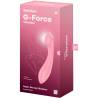 Caja del Satisfyer G-Force rosa