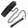 Kink - collar con correa 78 cm bondage de neopreno modelo 1 ajustable 37.5 x 49.5 cm - 5