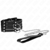 Kink - collar con correa 65 cm estilo sub ajustable 35-51 cm x 7 cm - 1