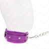Kink - collar con correa 65 cm con restricciones morado ajustable 36-42 cm x 5.5 cm - 3