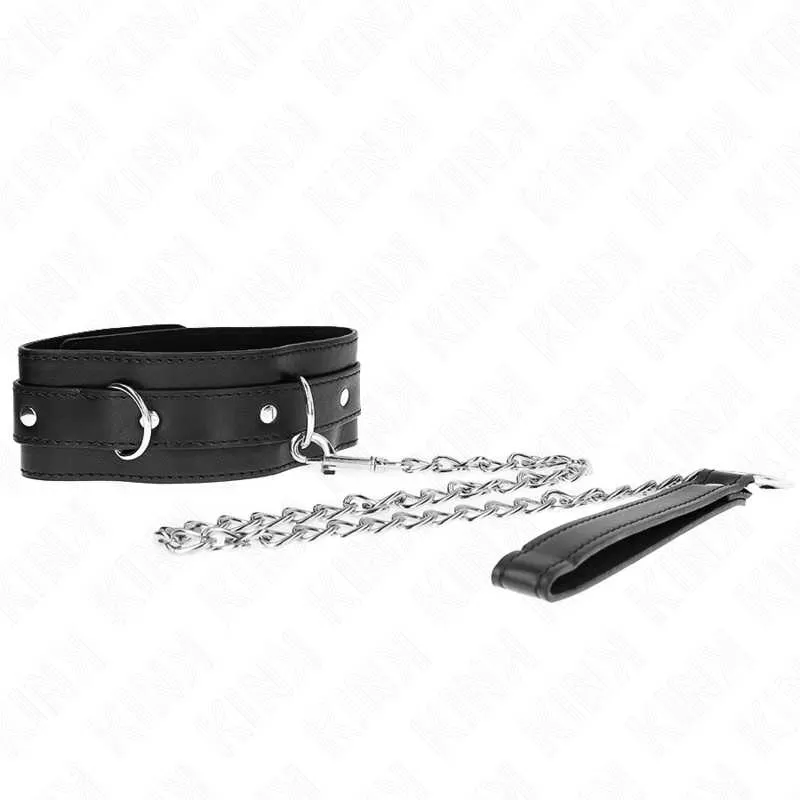 Kink - collar con correa 65 cm negro 54 x 4.5 cm Kink - collar con correa 65 cm negro 54 x 4.5 cm